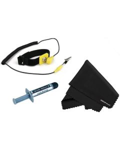 Arctic Silver 5 Installer Kit - 3.5 Grams with Anti-Static Wrist Band+Microfiber (7" X 6") Cleaning Cloth