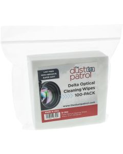 Delta 4x4 Optical Cleaning Wipes (100pk)