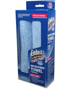 Endust for Electronics; Microfiber Towel 2-Pack (END11421)
